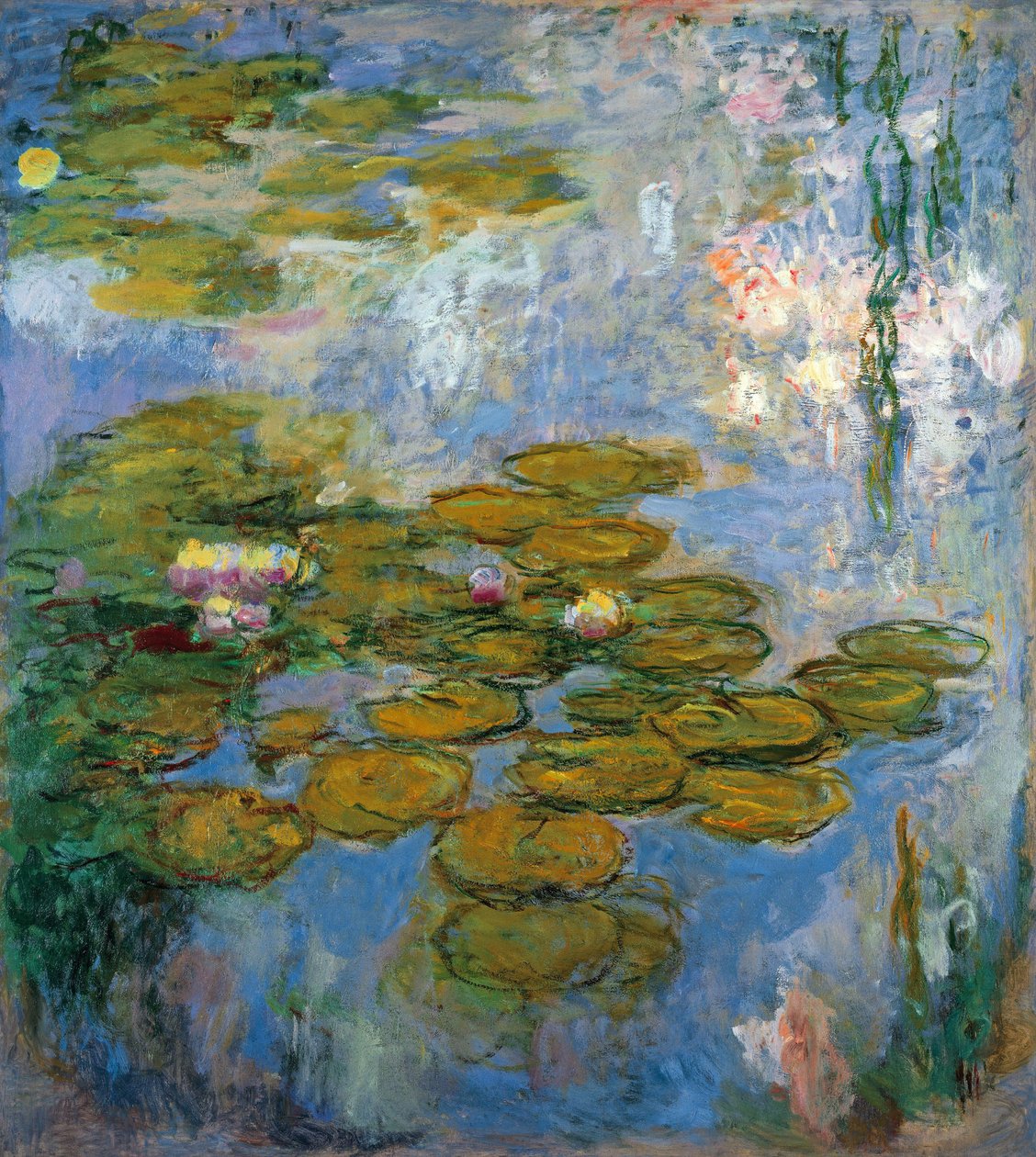 Ninfee - stagno con ninfee a Giverny da Claude Monet