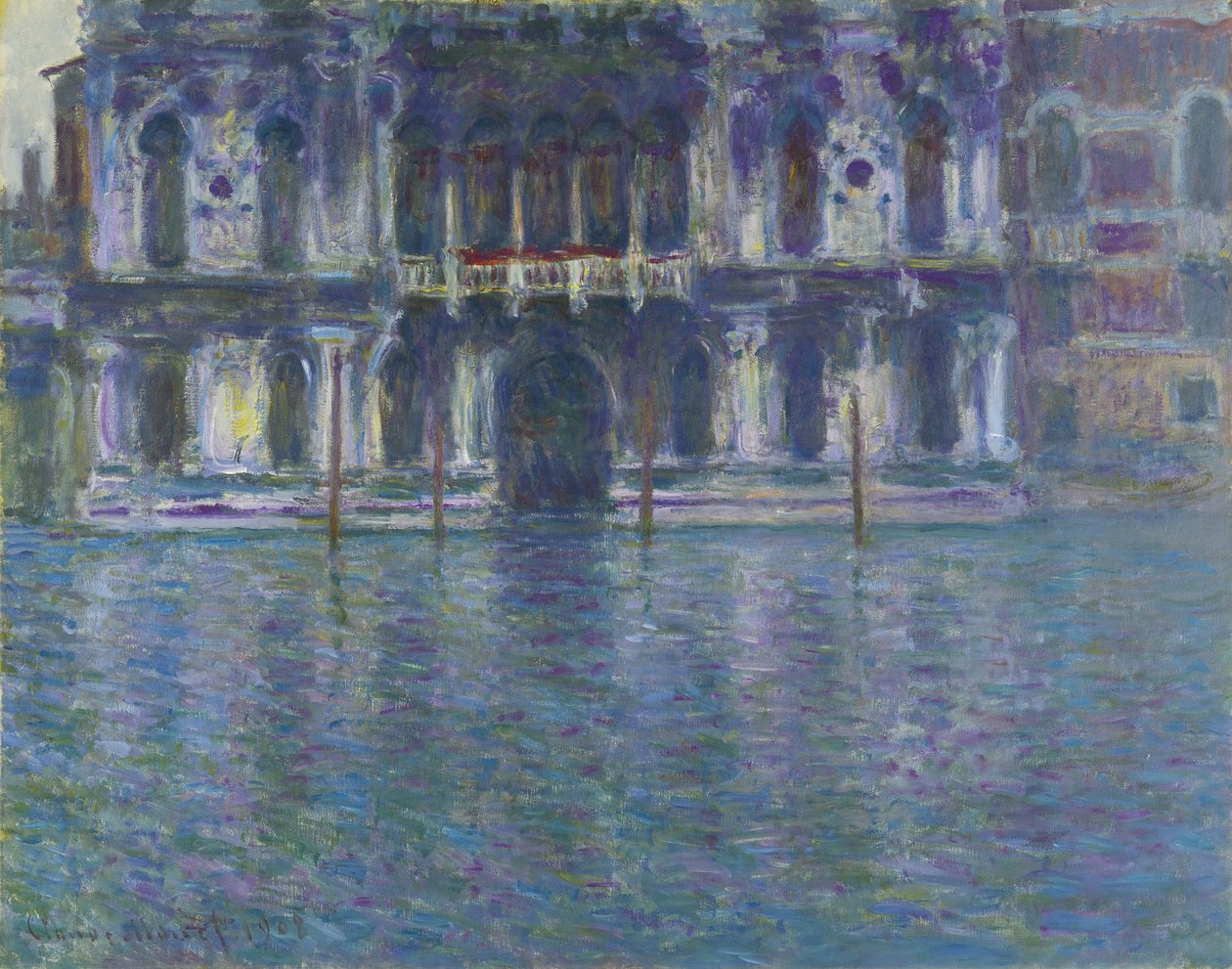 Palazzo Contarini da Claude Monet
