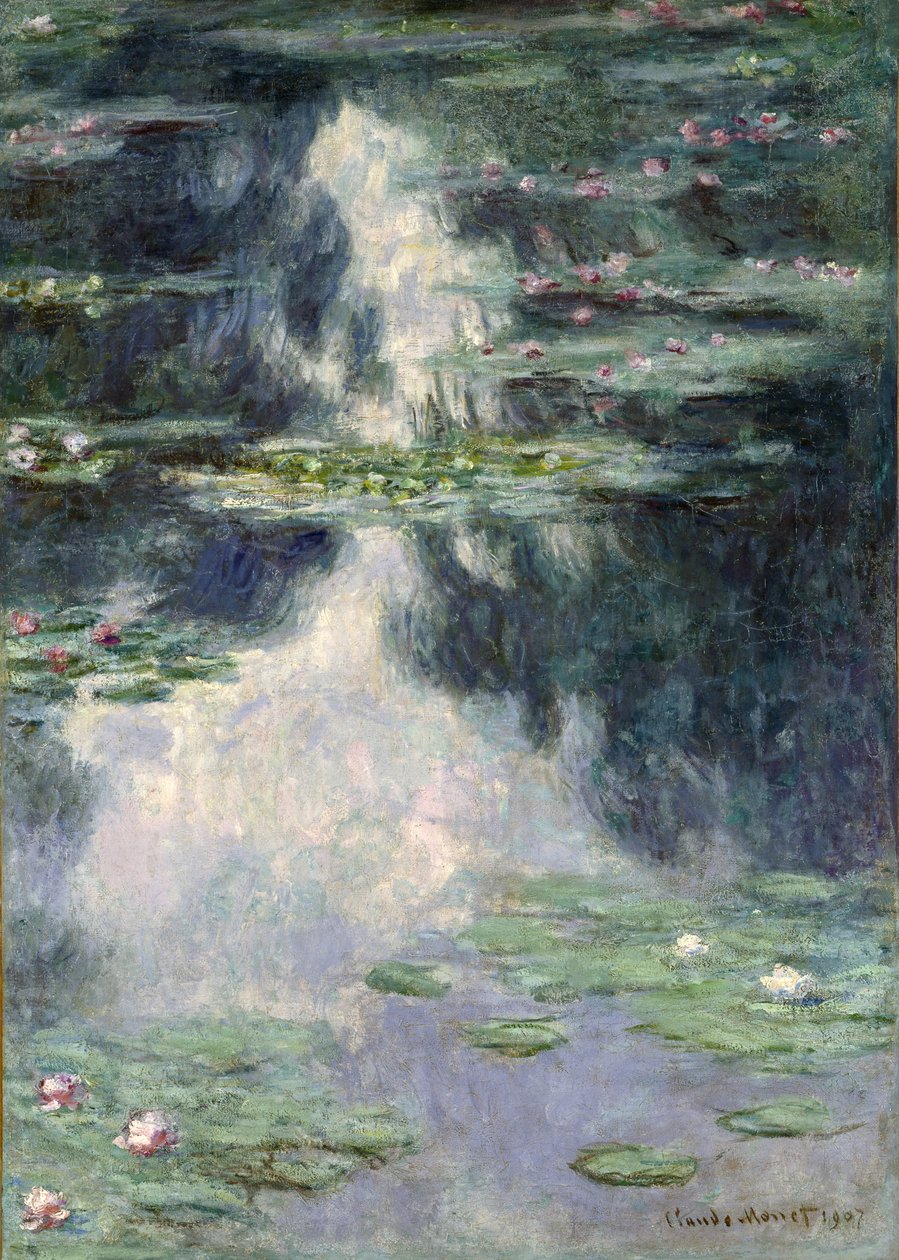 Stagno con ninfee da Claude Monet