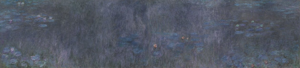 Riflessi di alberi da Claude Monet