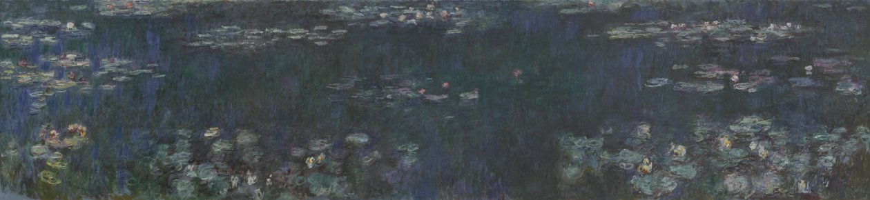 Riflessi verdi da Claude Monet