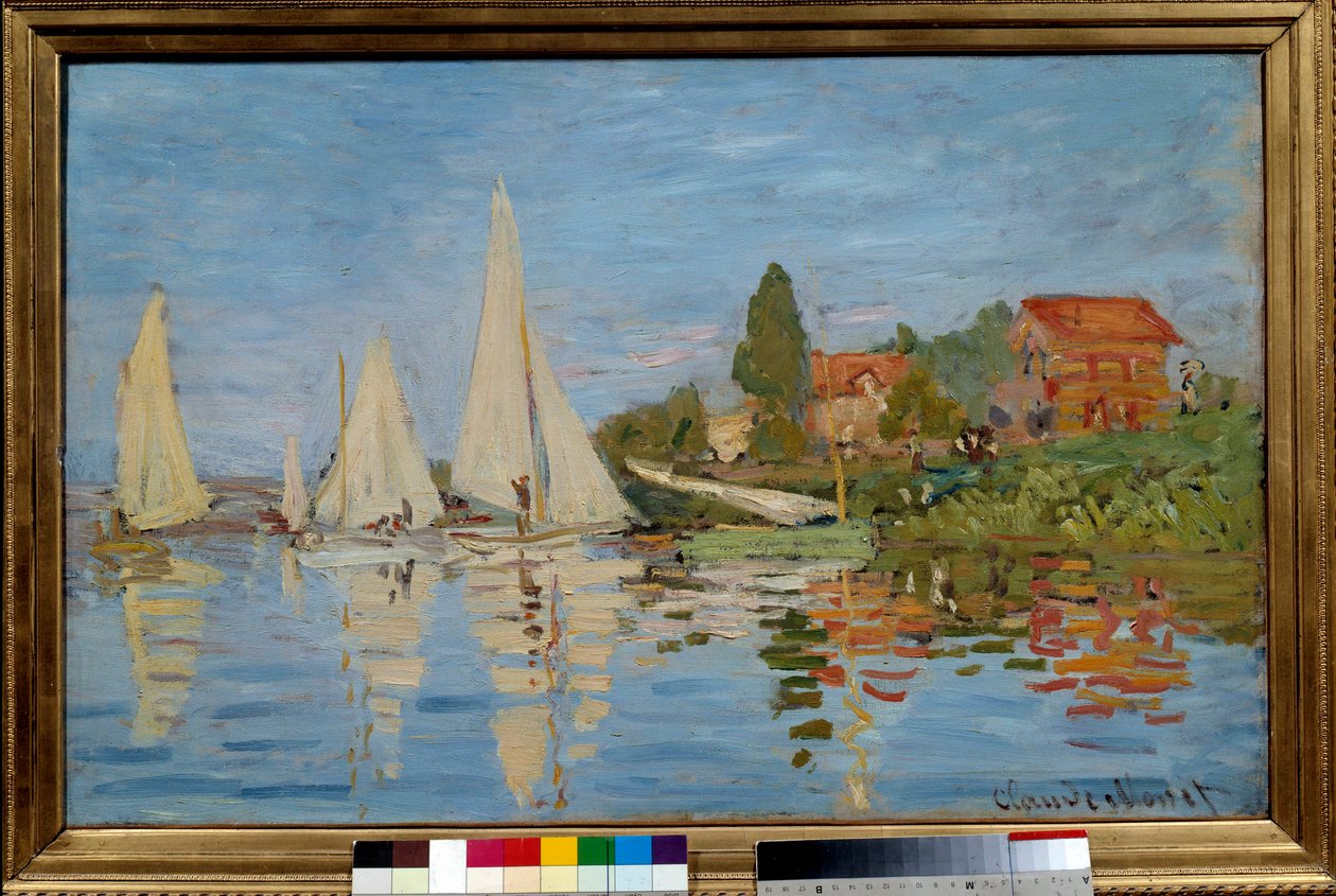 Regata ad Argenteuil da Claude Monet
