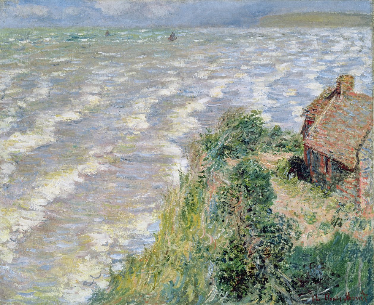 Alta marea a Pourville da Claude Monet