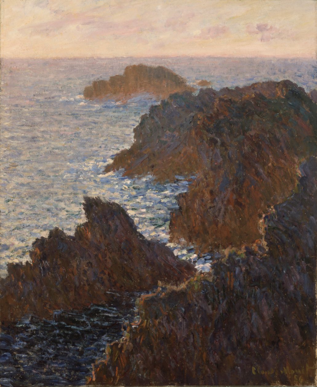Rocce di Belle-Isle, Port-Domois da Claude Monet