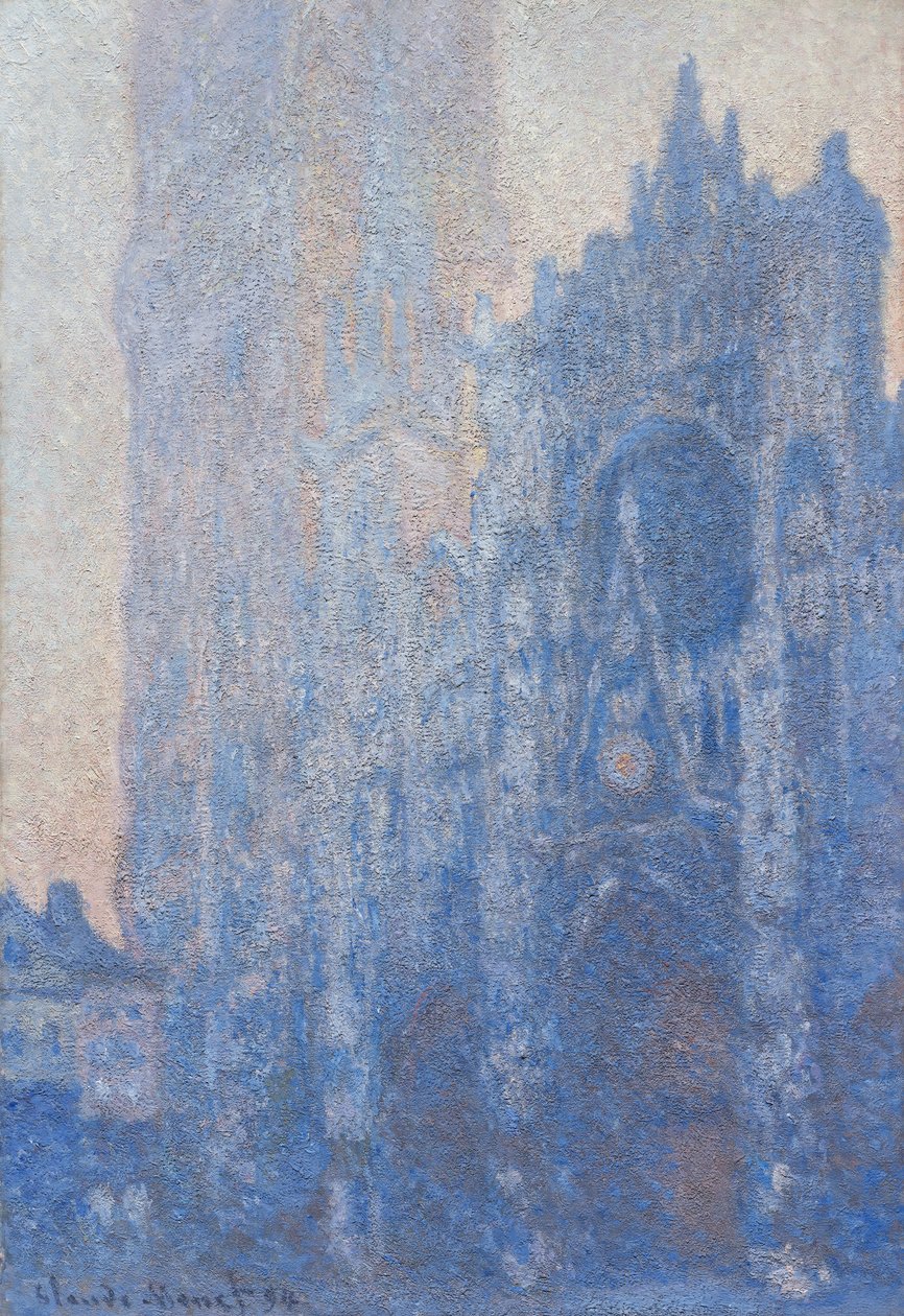 Facciata della cattedrale di Rouen e Tour d