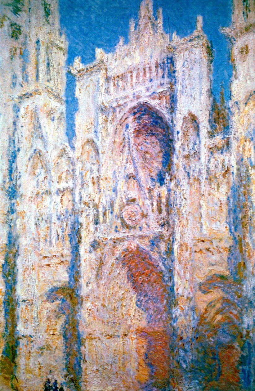 Cattedrale di Rouen, Armonia in blu e oro da Claude Monet