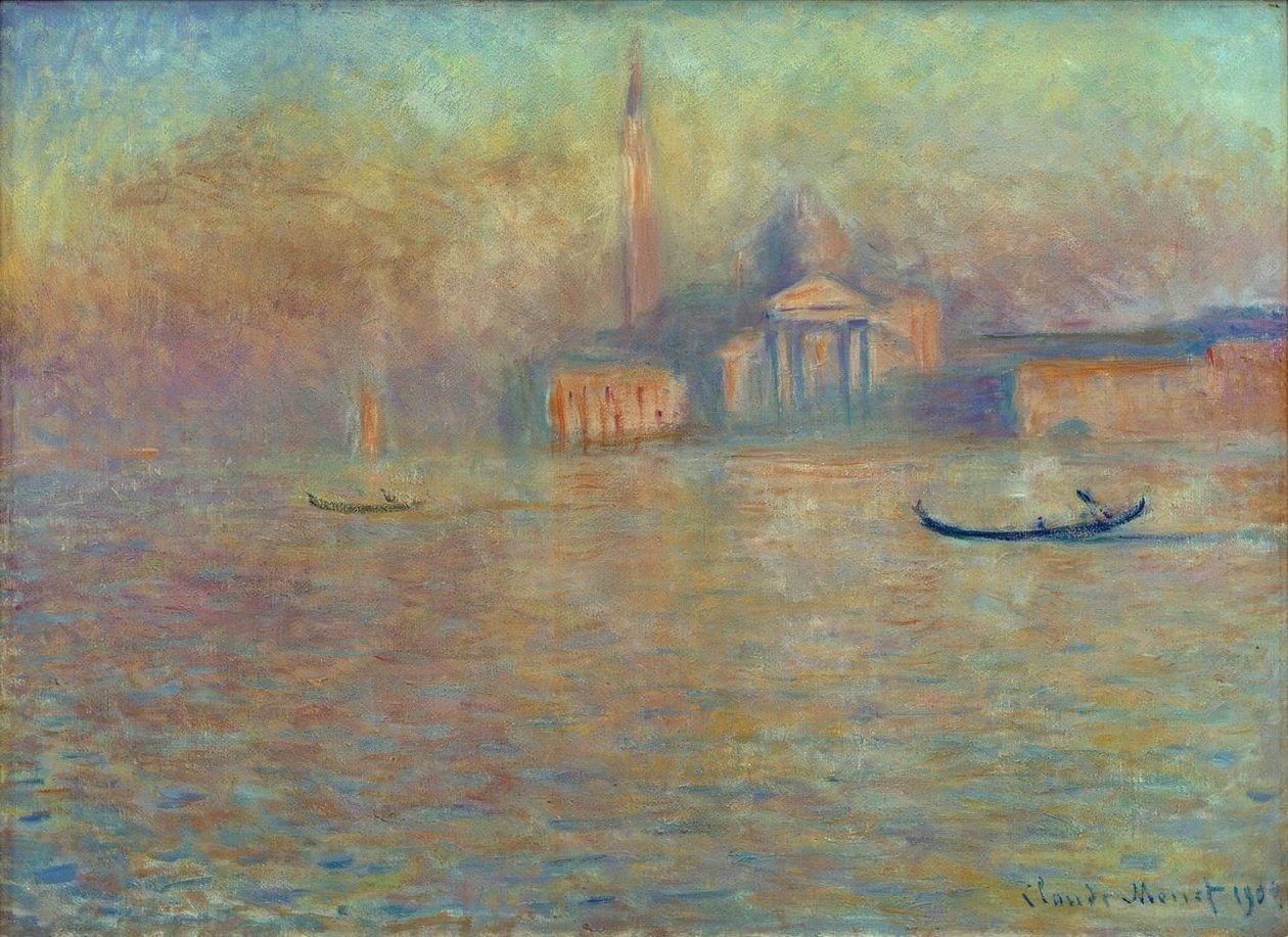 San Giorgio Maggiore da Claude Monet