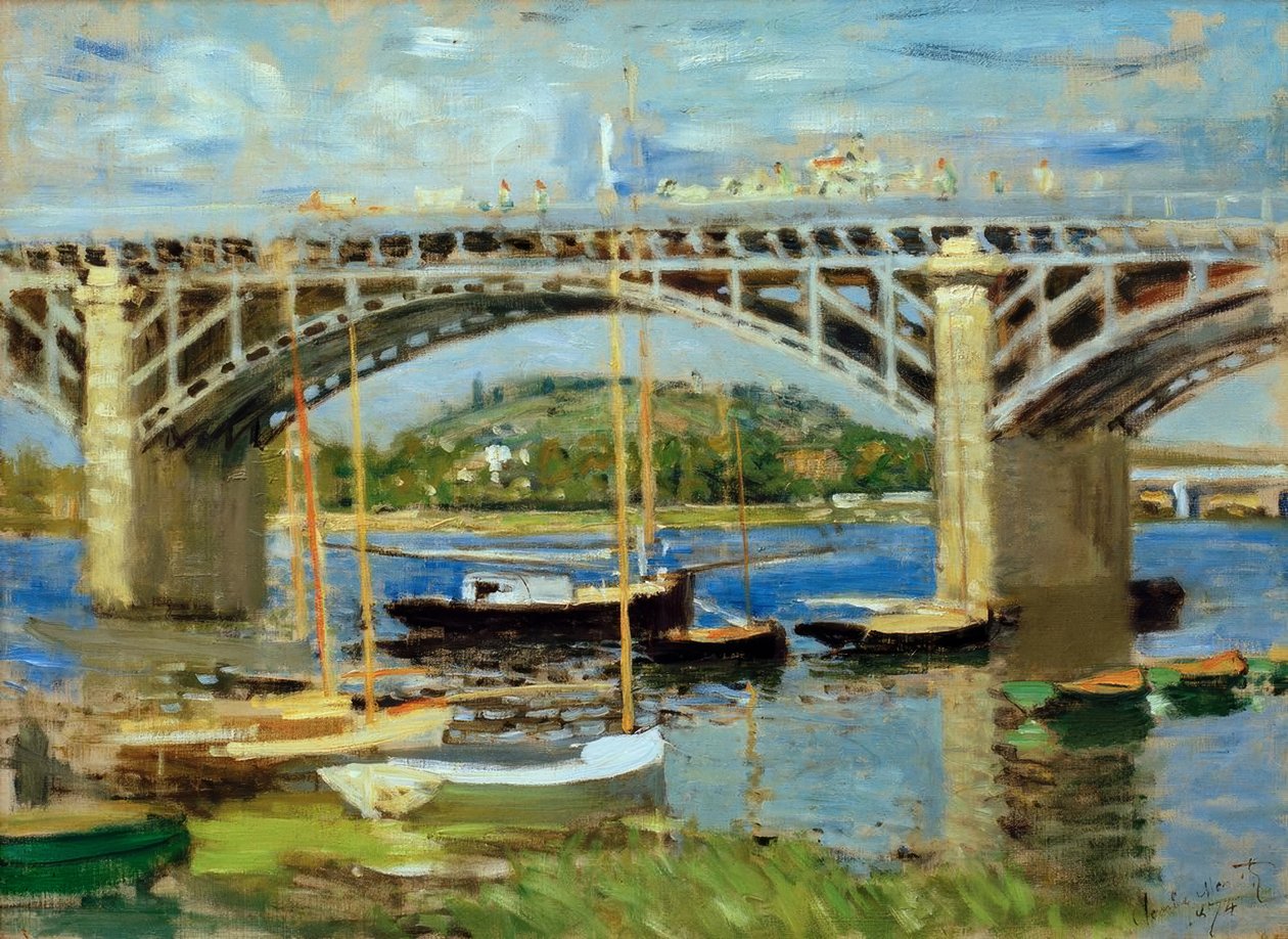 Ponte della Senna ad Argenteuil da Claude Monet