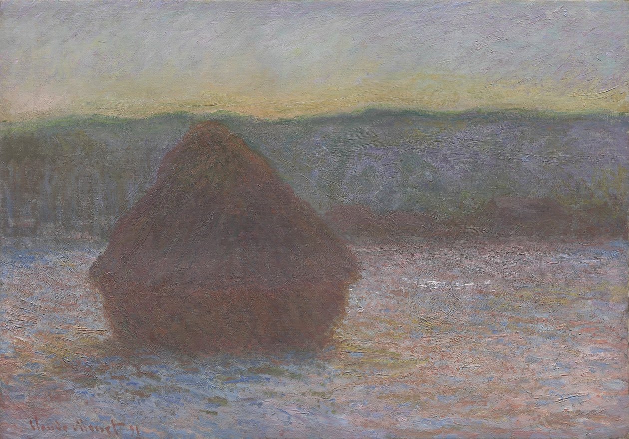 Mucchio di grano da Claude Monet