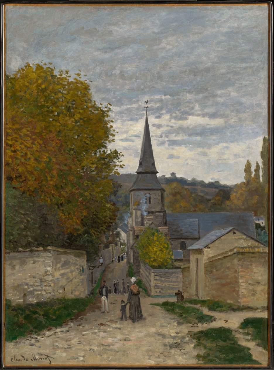 Via a Sainte-Adresse da Claude Monet