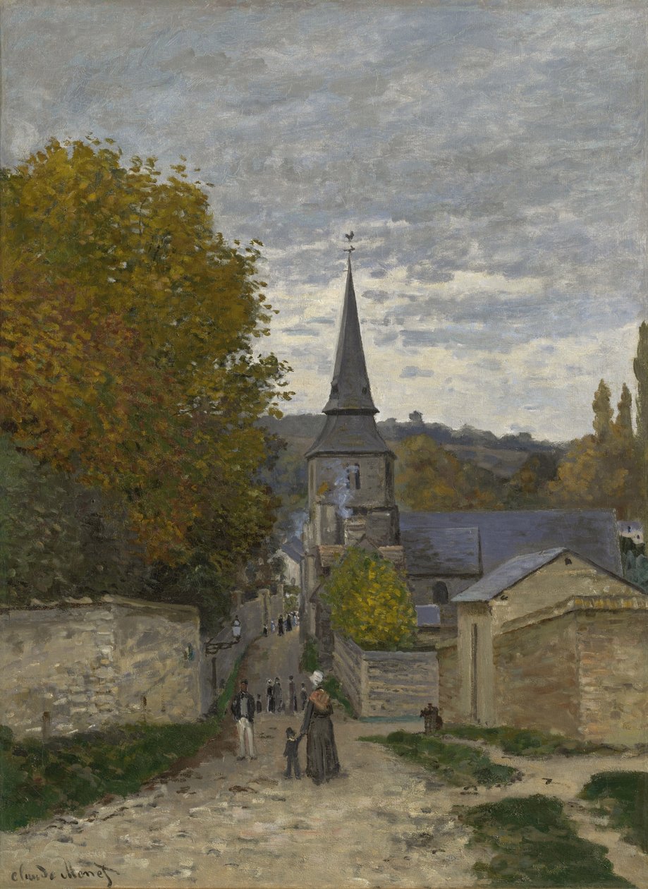 Strada a Sainte-Adresse, 1867 da Claude Monet