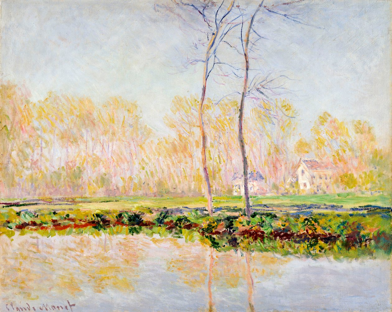 Le rive del fiume Epte a Giverny, 1887 da Claude Monet