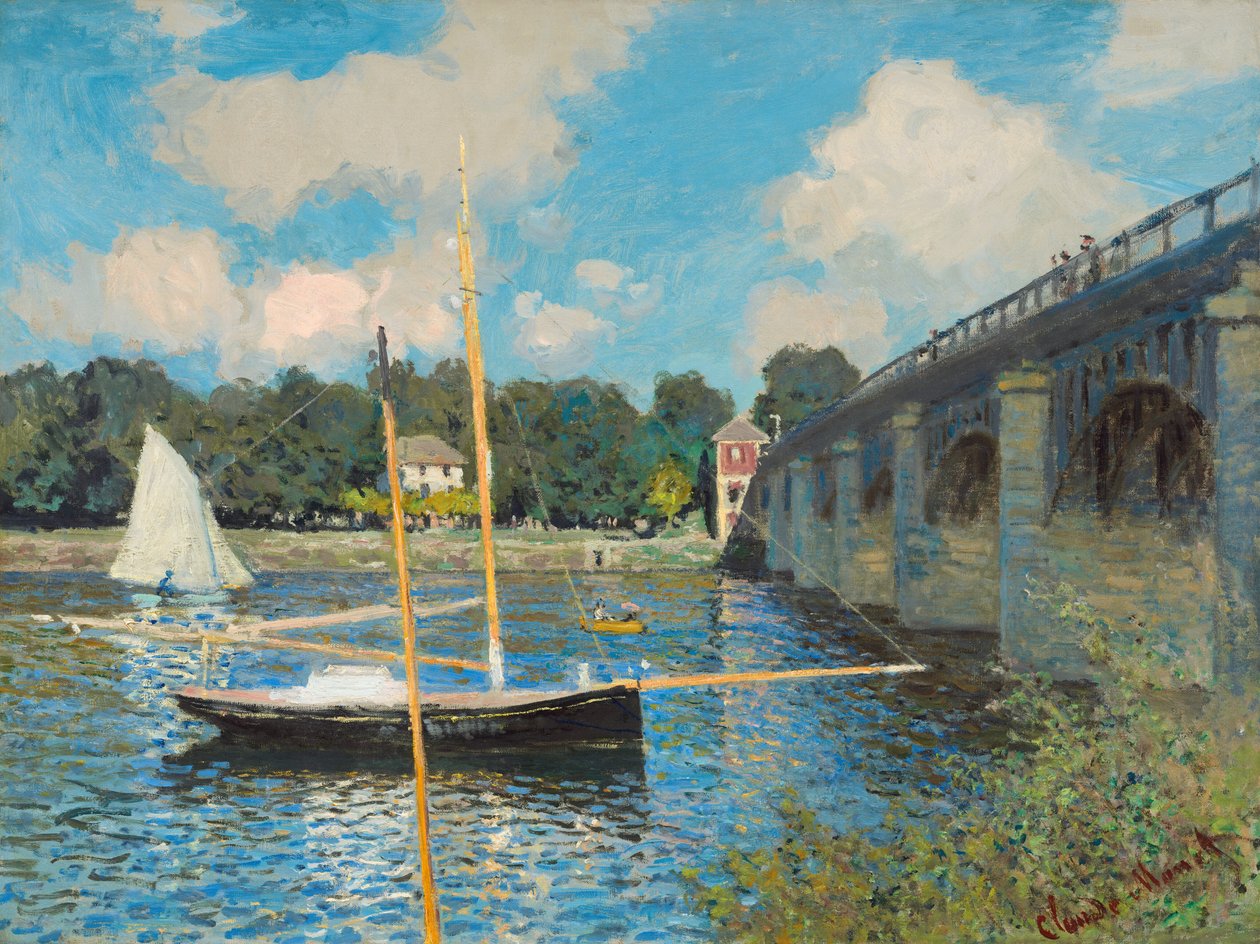 Il Ponte di Argenteuil da Claude Monet