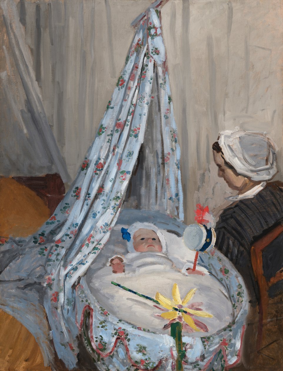 La culla - Camille con Jean, il figlio dell