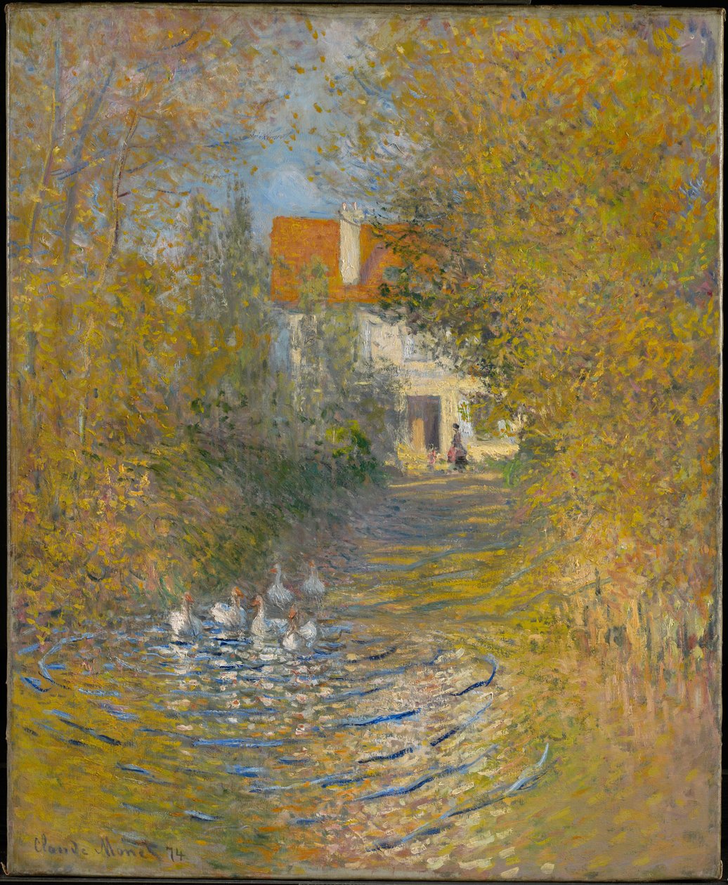 Le oche da Claude Monet