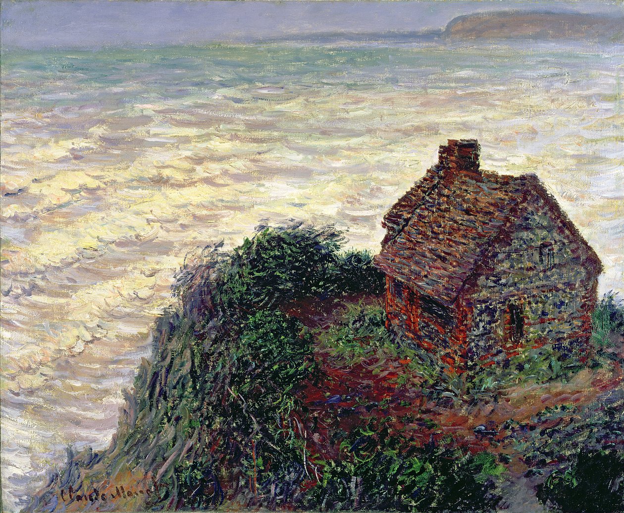 La Casa del Doganiere, Varengeville, 1882 da Claude Monet