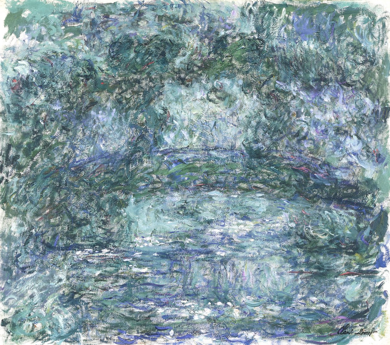 Il Ponte Giapponese da Claude Monet
