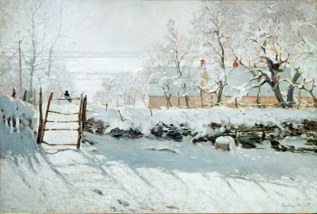 La gazza da Claude Monet