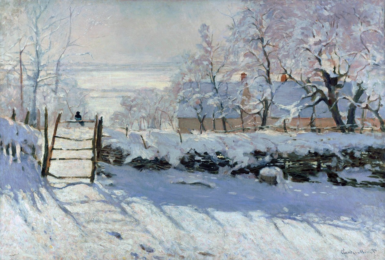 La gazza da Claude Monet