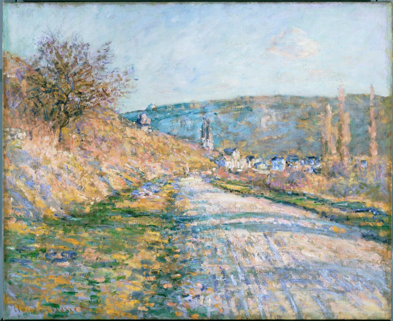 La strada per Vétheuil da Claude Monet