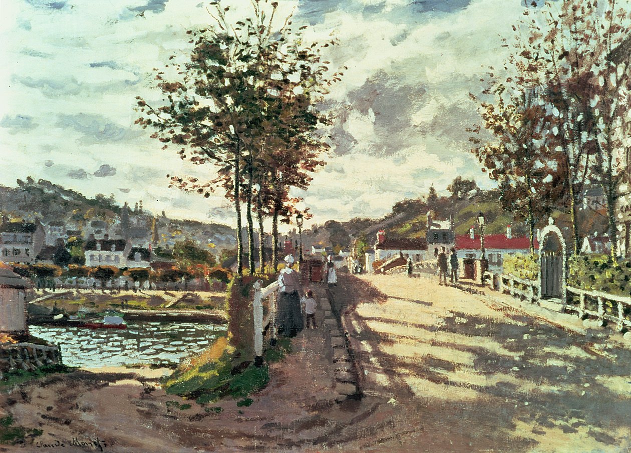 La Senna a Bougival da Claude Monet