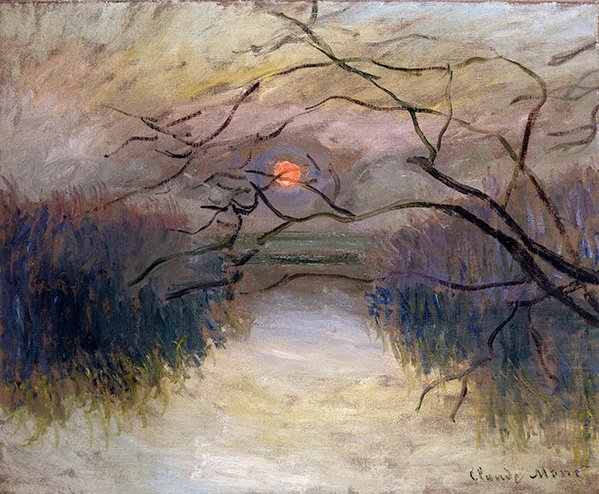 La Senna a Vetheuil da Claude Monet