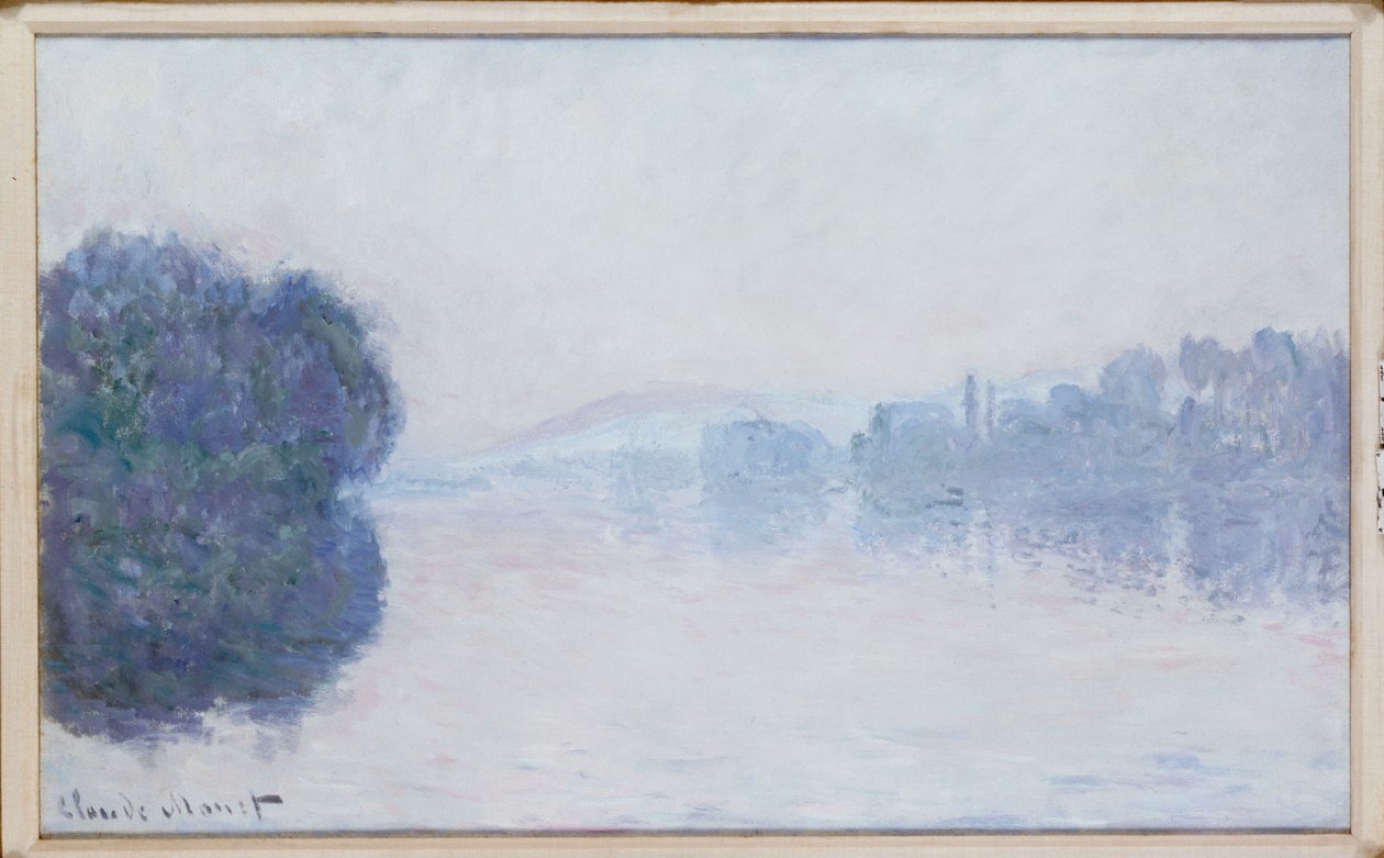 La Senna vicino a Vernon, Effetto mattutino, c.1894 da Claude Monet