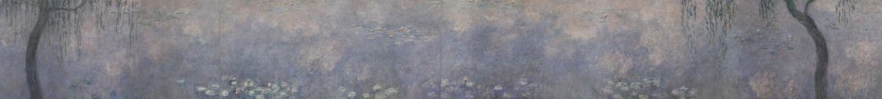 Le Ninfee - I Due Salici da Claude Monet