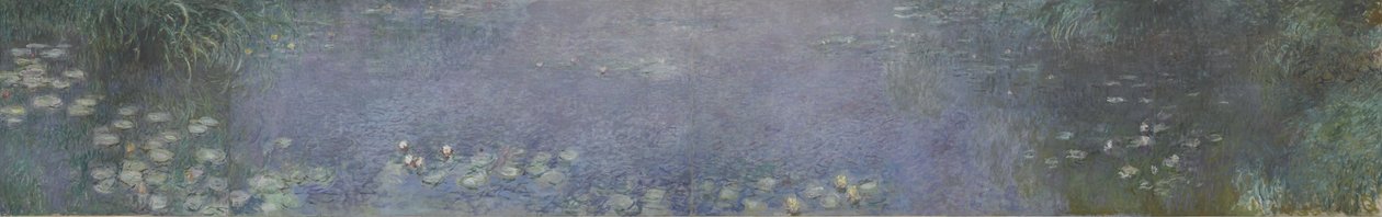Le ninfee - Riflessi degli alberi, 1914-1926 da Claude Monet