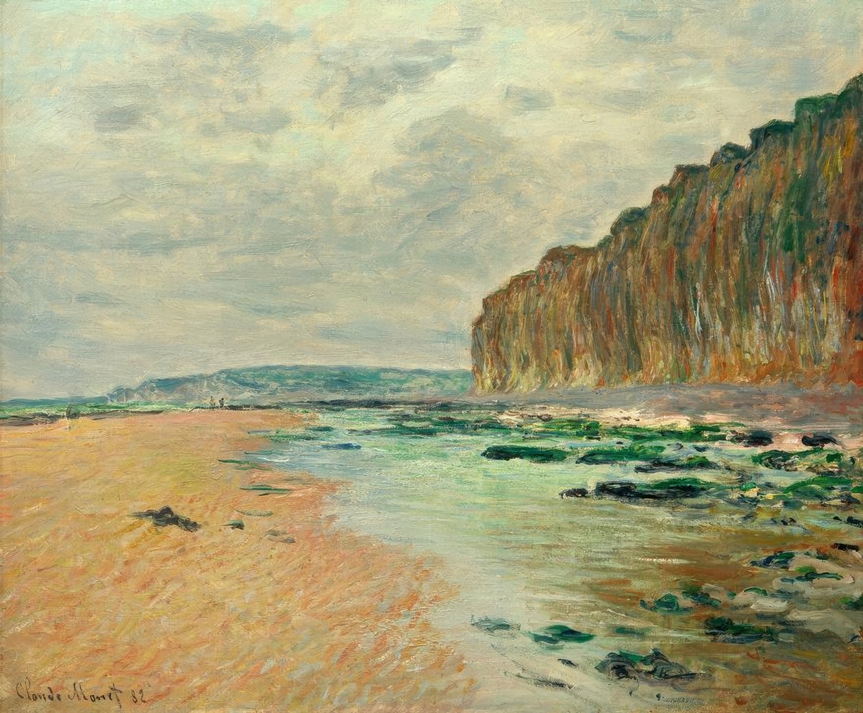 Varengeville, bassa marea da Claude Monet