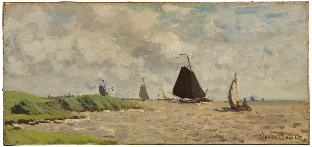 Veduta da Voorzan da Claude Monet