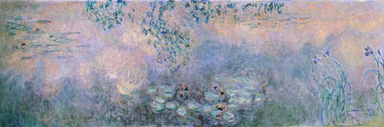Ninfee (Le bassin aux nimpheas avec iris) da Claude Monet