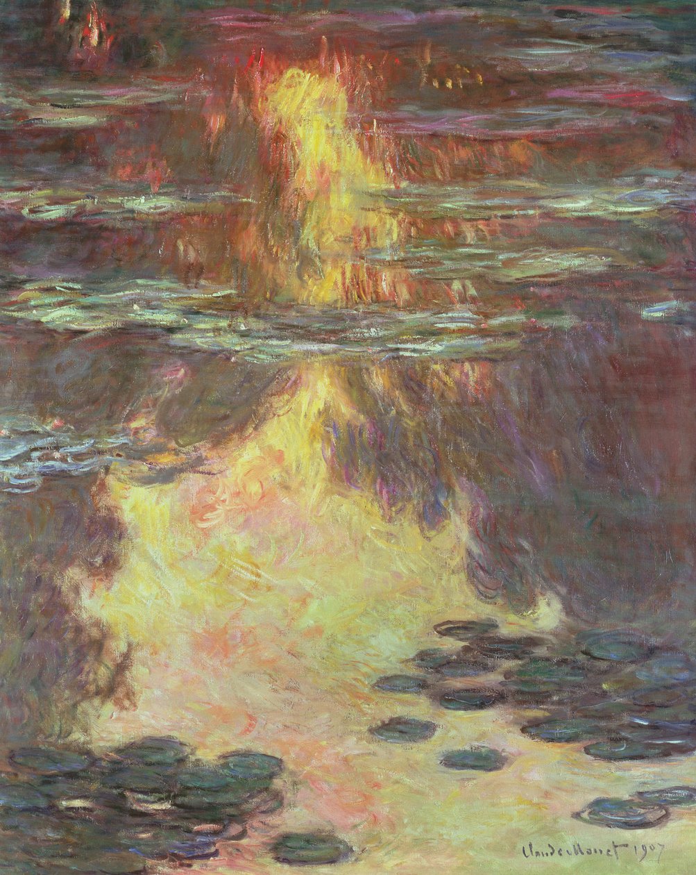 Ninfee, 1907 da Claude Monet