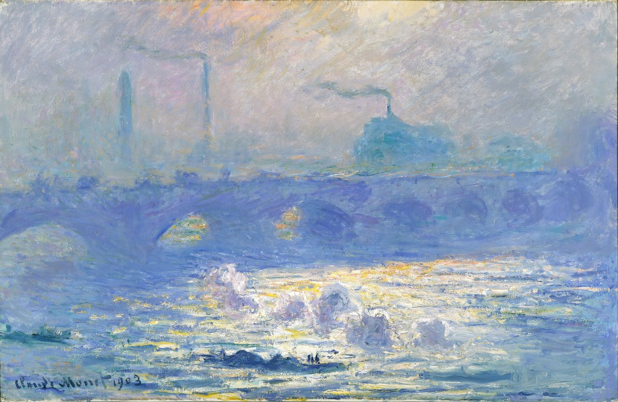 Ponte di Waterloo da Claude Monet