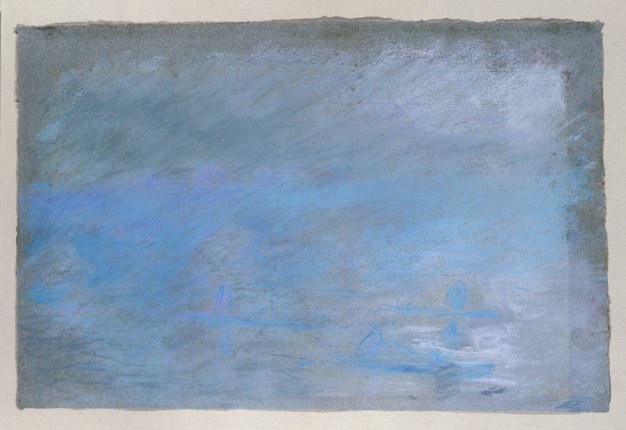 Ponte di Waterloo nella nebbia, 1901 da Claude Monet
