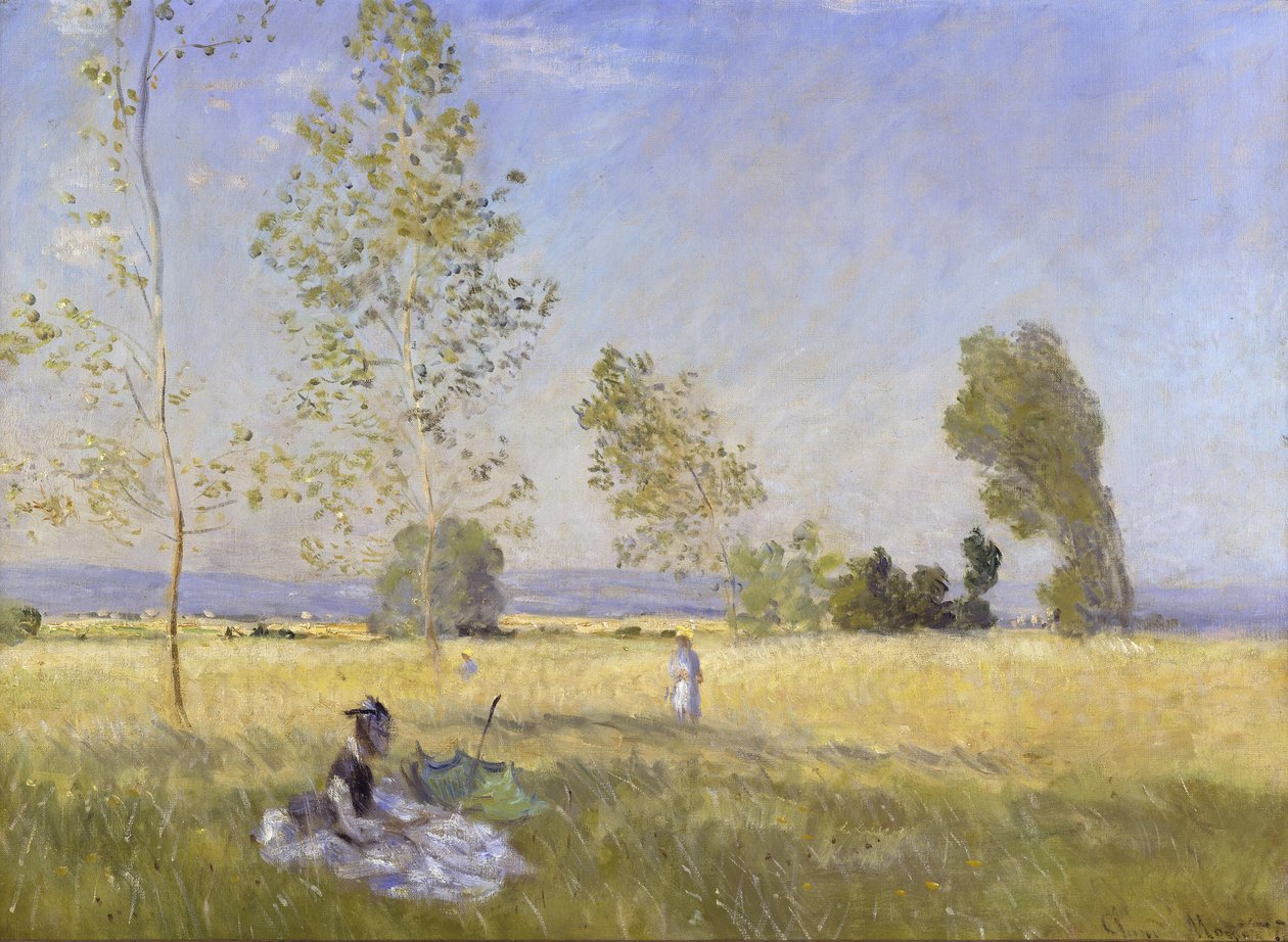 Prato a Bezons (estate) da Claude Monet
