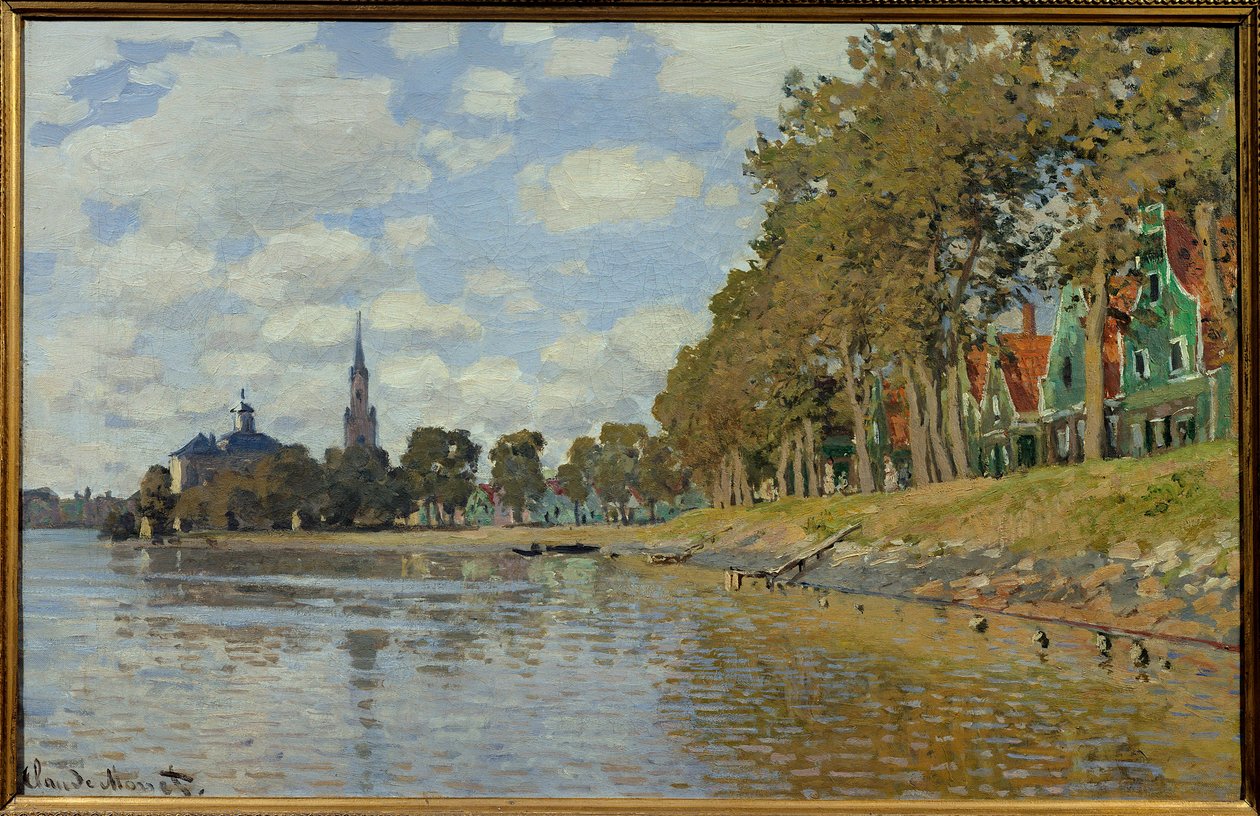 Zaandam da Claude Monet