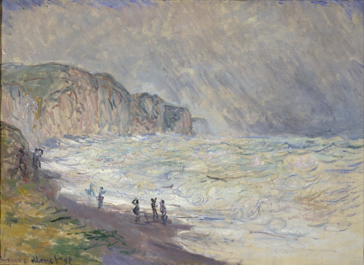 Mare Mosso a Pourville da Claude Monet