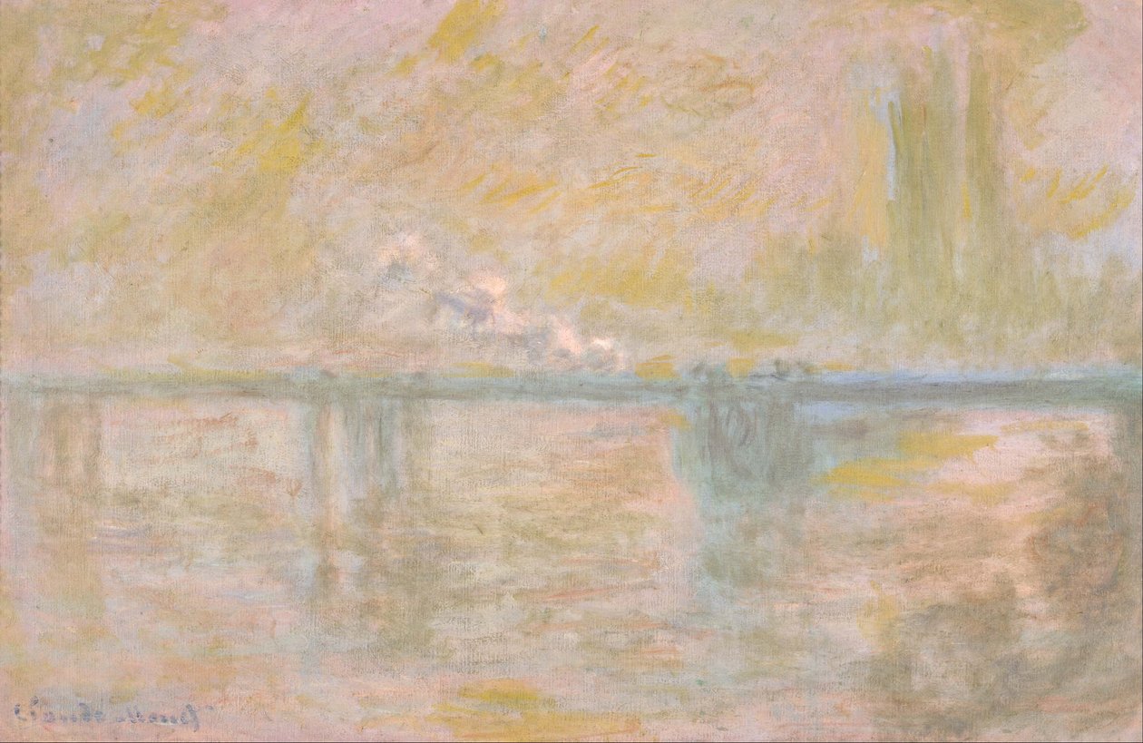 Ponte di Charing Cross, Londra da Claude Monet
