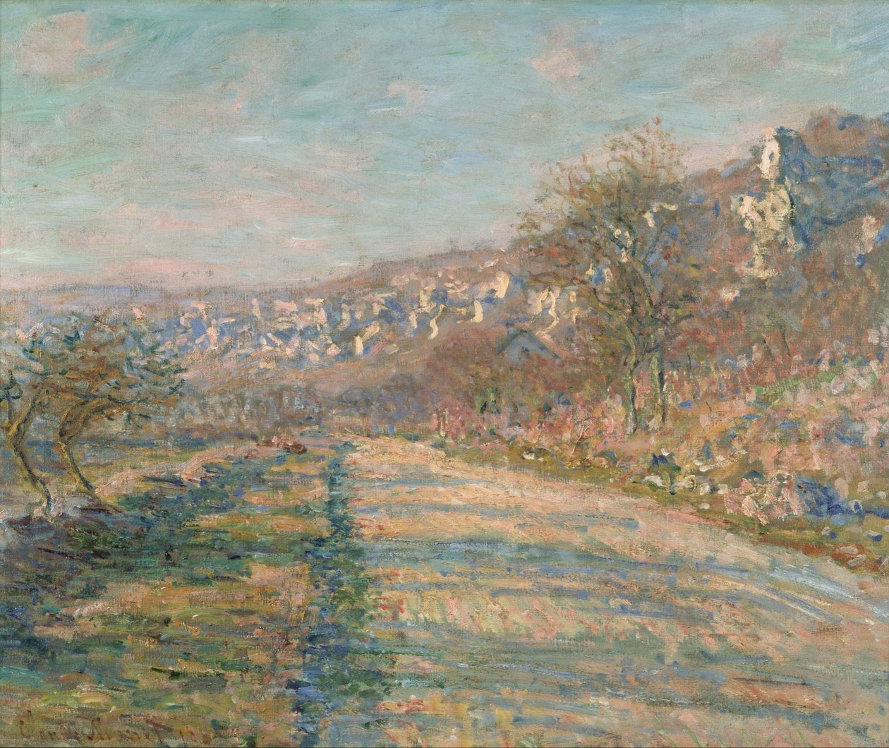Strada di La Roche-Guyon da Claude Monet