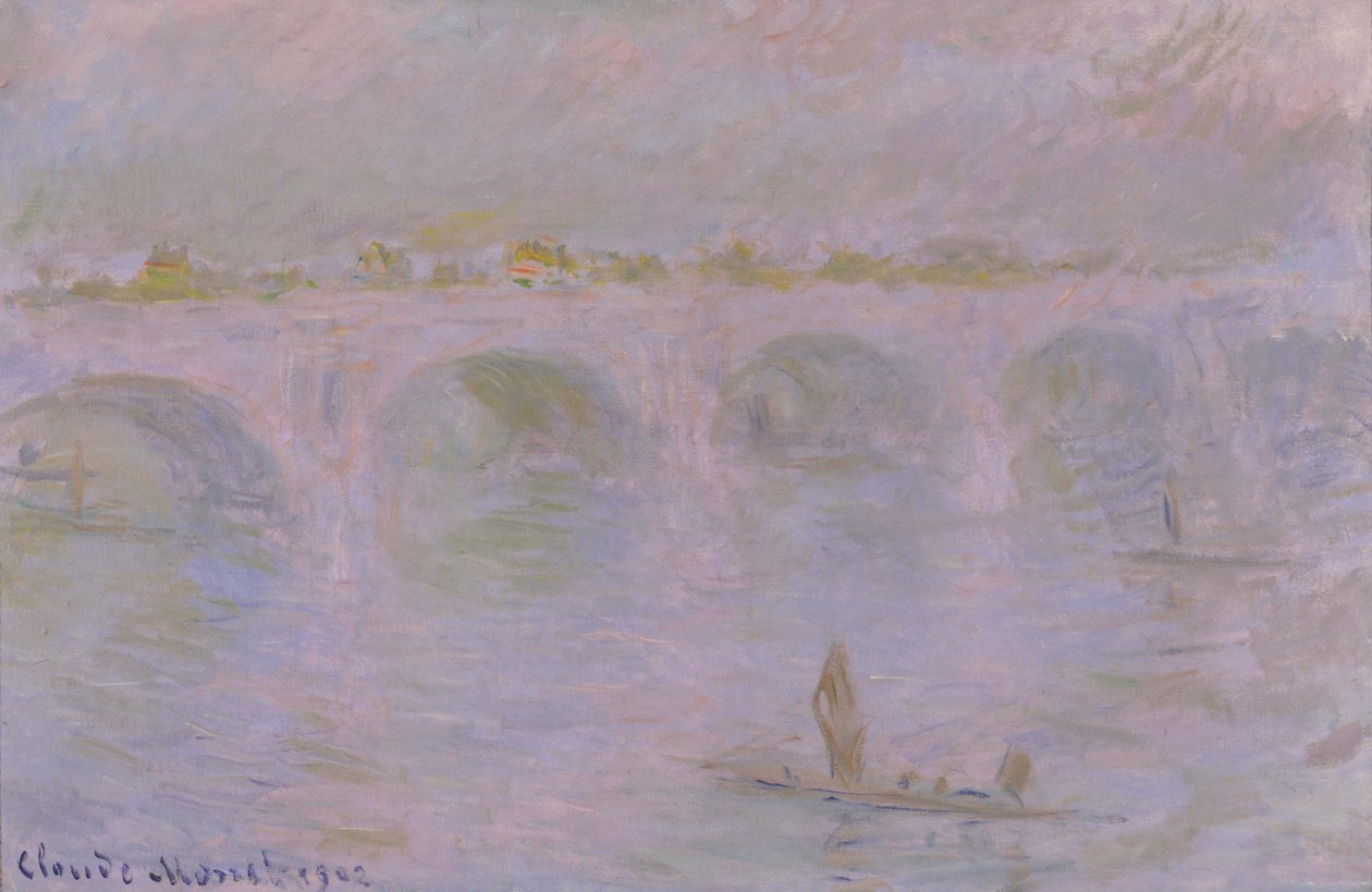 Ponte di Waterloo, Londra da Claude Monet