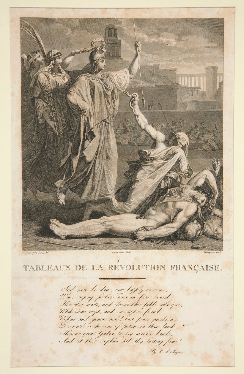 Quadri della Rivoluzione Francese da Claude Nicolas Malapeau