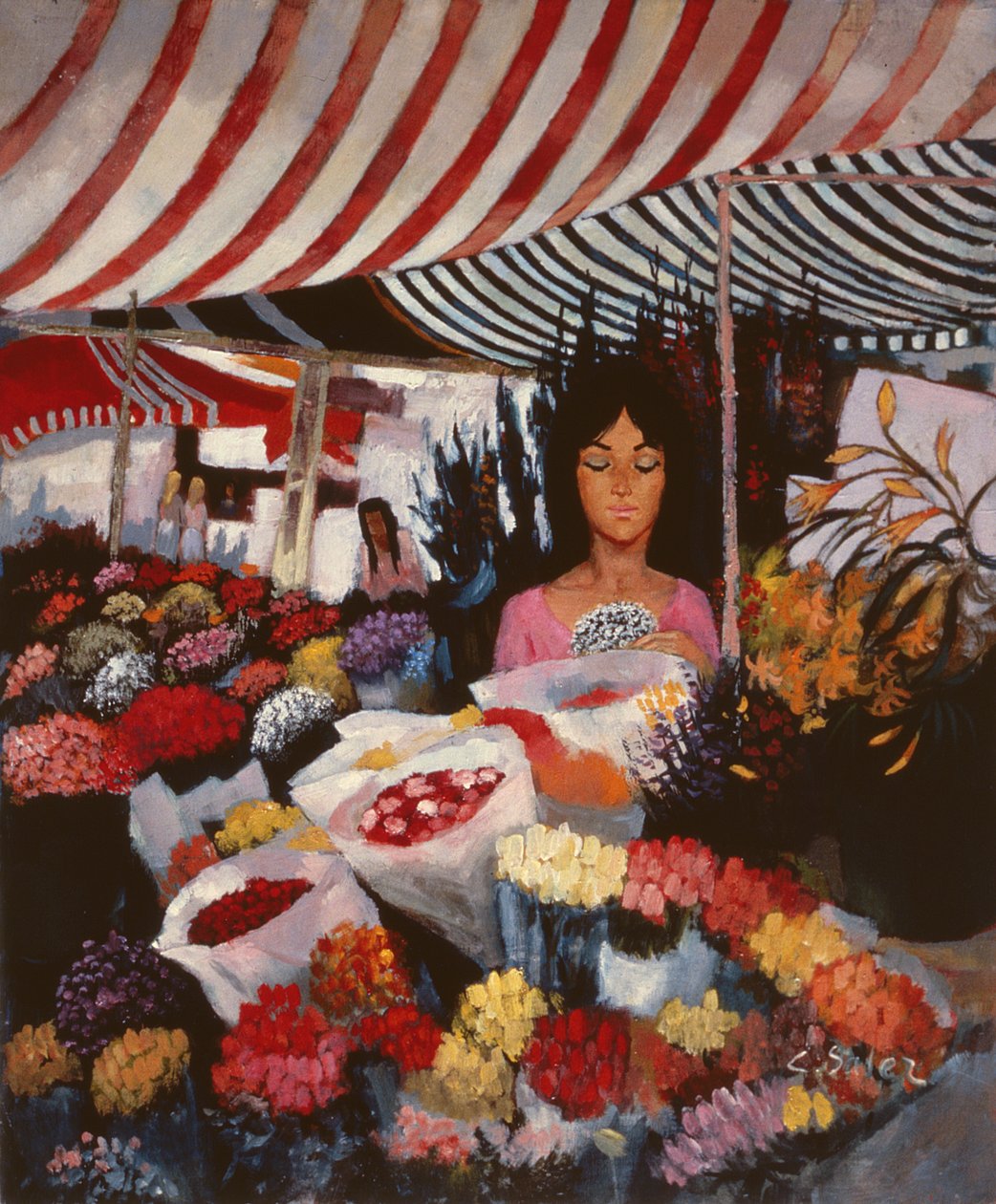 Il venditore di fiori da Claude Salez