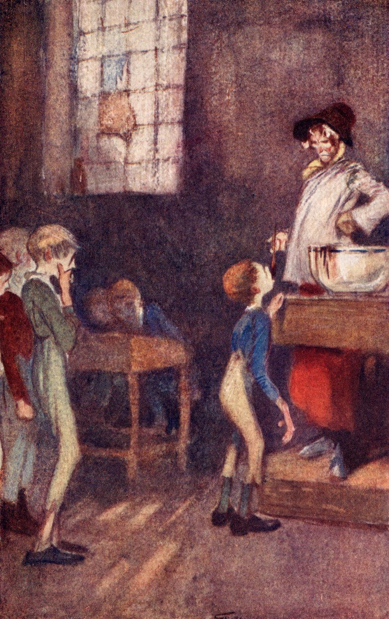 Dotheboys Hall, frontespizio da 