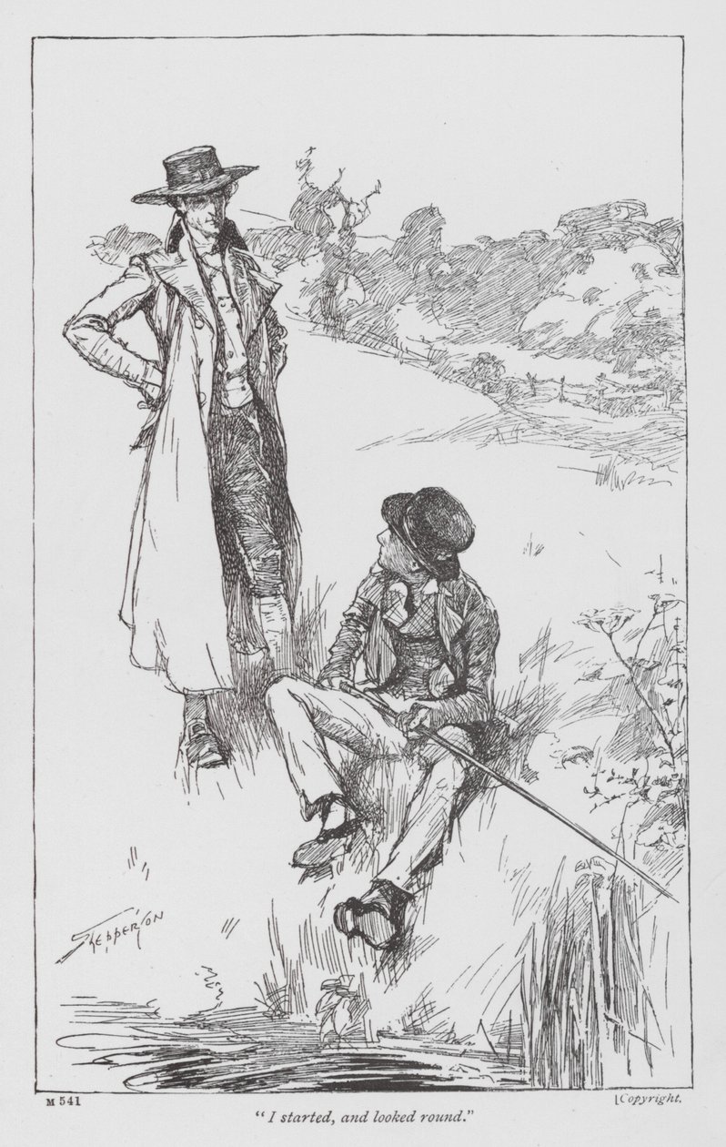 Illustrazione per Lavengro di George Borrow (litografia) da Claude Shepperson
