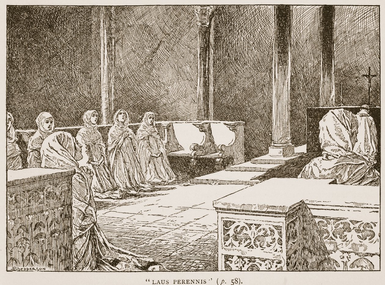 Laus Perennis, illustrazione da 
