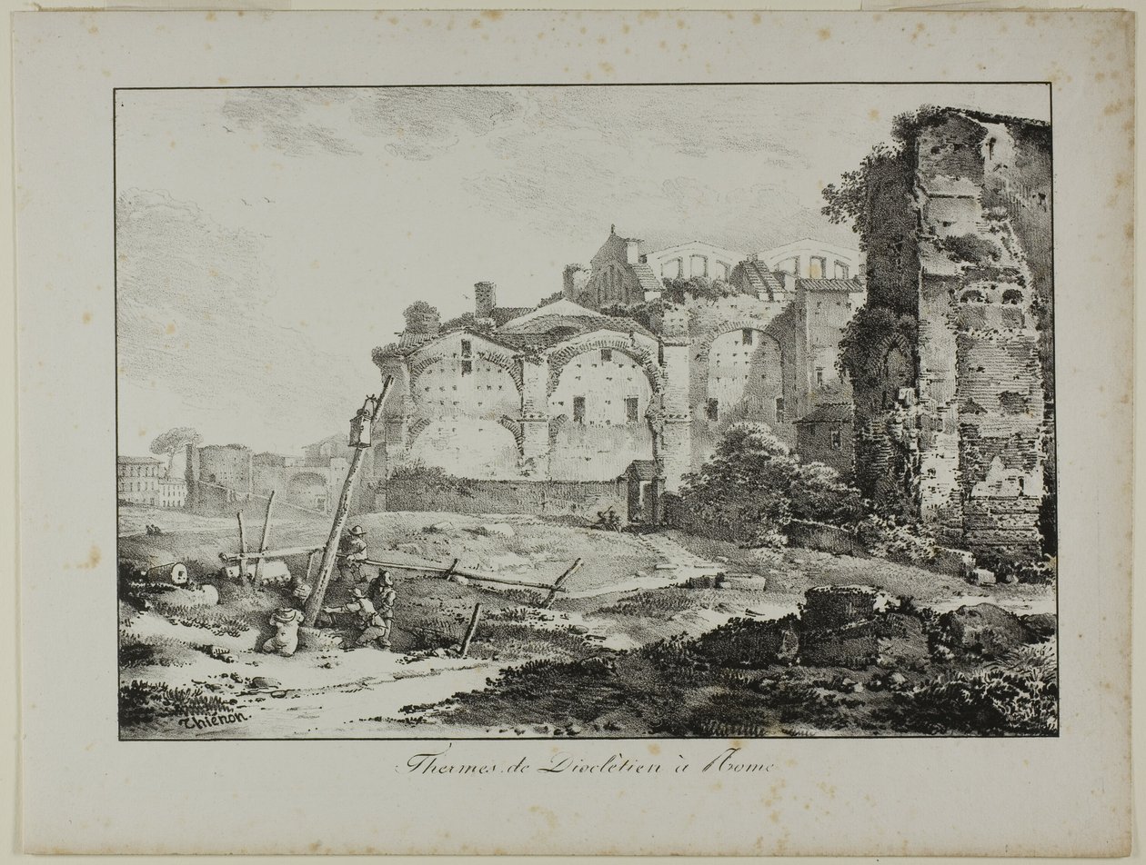 Terme di Diocleziano, Roma da Claude Thienon