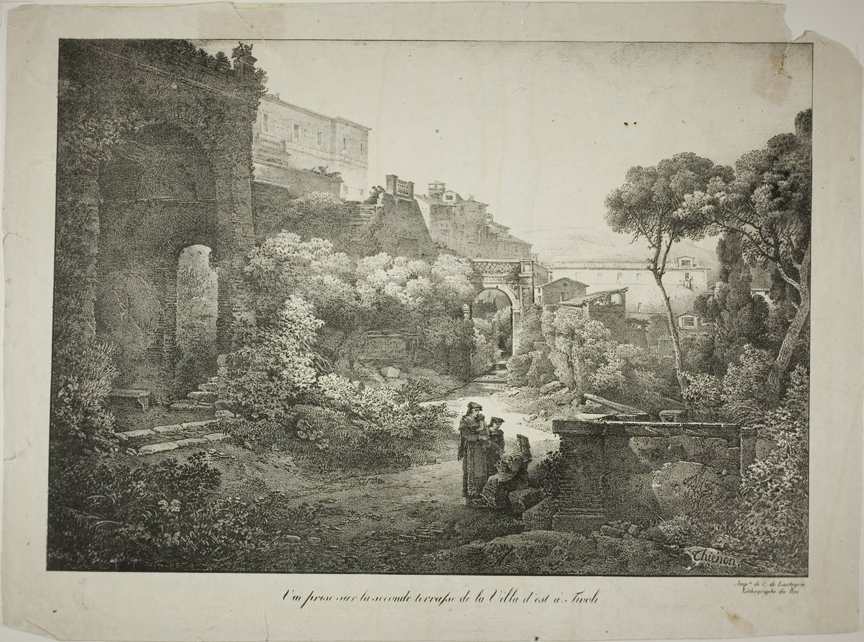 Vista dalla seconda terrazza di Villa d