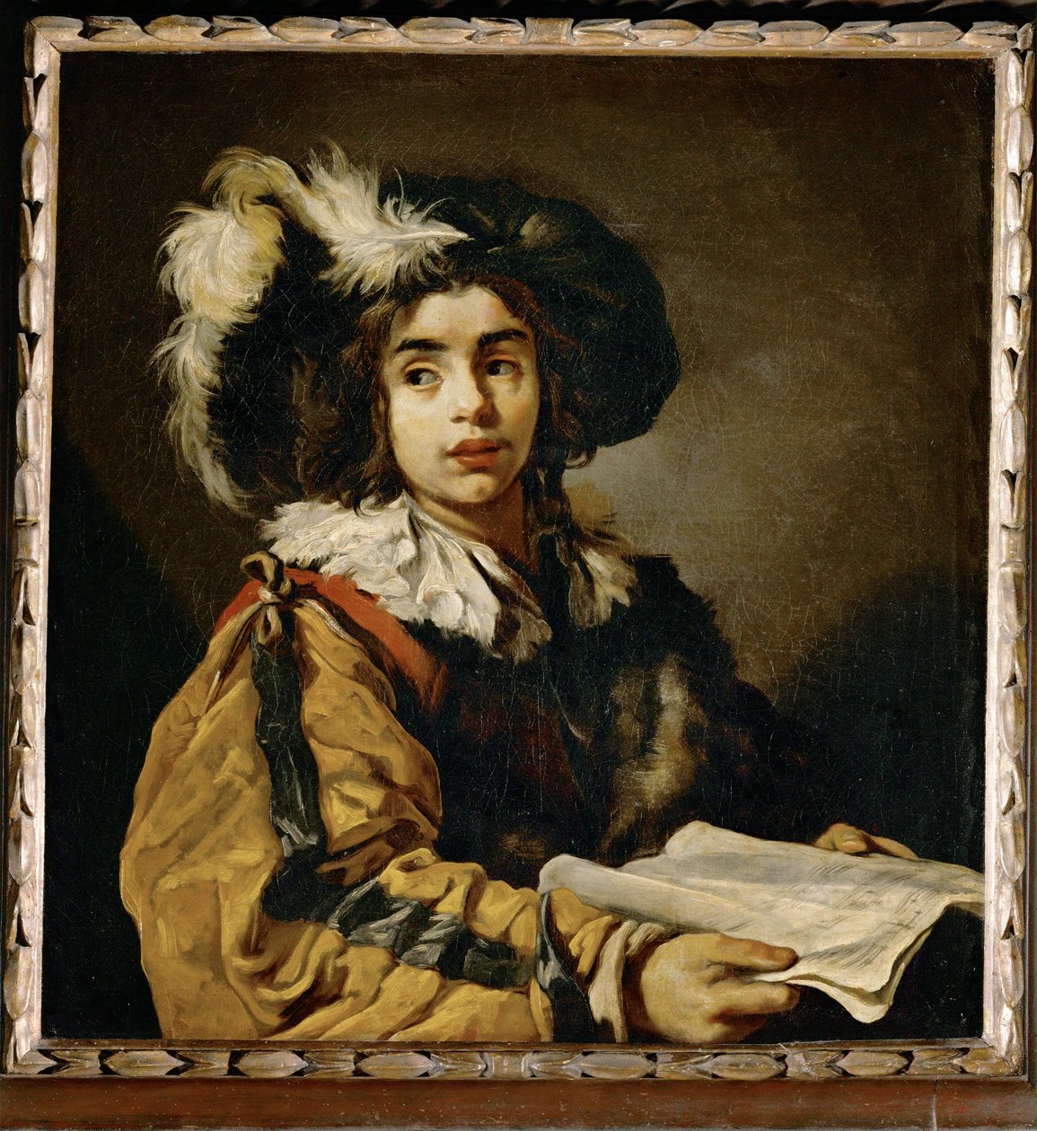 Le jeune chanteur - Il giovane cantante ... da Claude Vignon