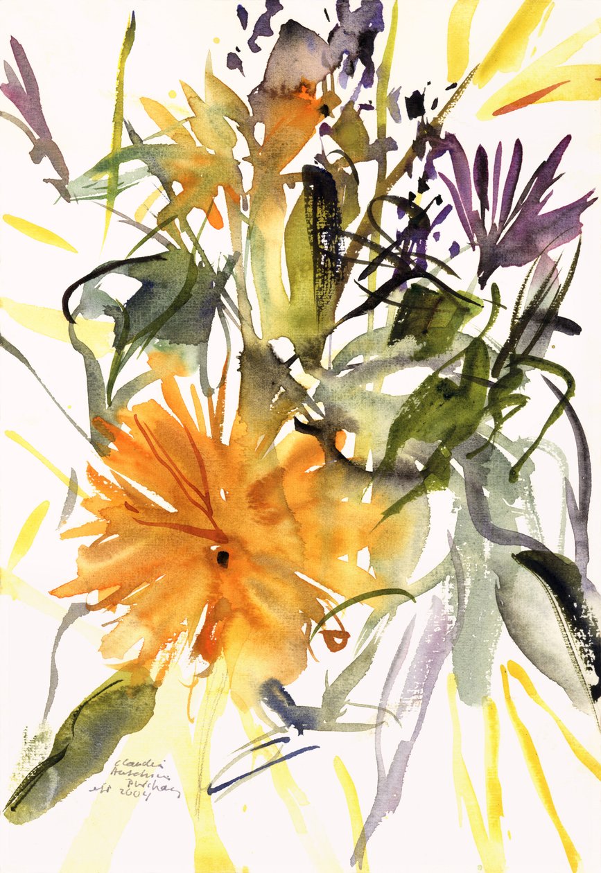 Calendula e Altri Fiori da Claudia Hutchins Puechavy